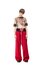 NOM*d red department trousers
