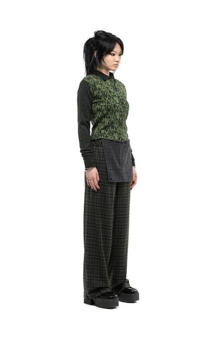 NOM*d Monogram Cardigan